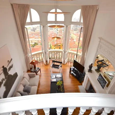 Monaco Blue Sea Over Wide Balcony For Grand Prix * Beausoleil