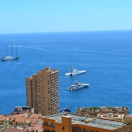 Apartament Monaco Blue Sea Over Wide Balcony For Grand Prix Beausoleil